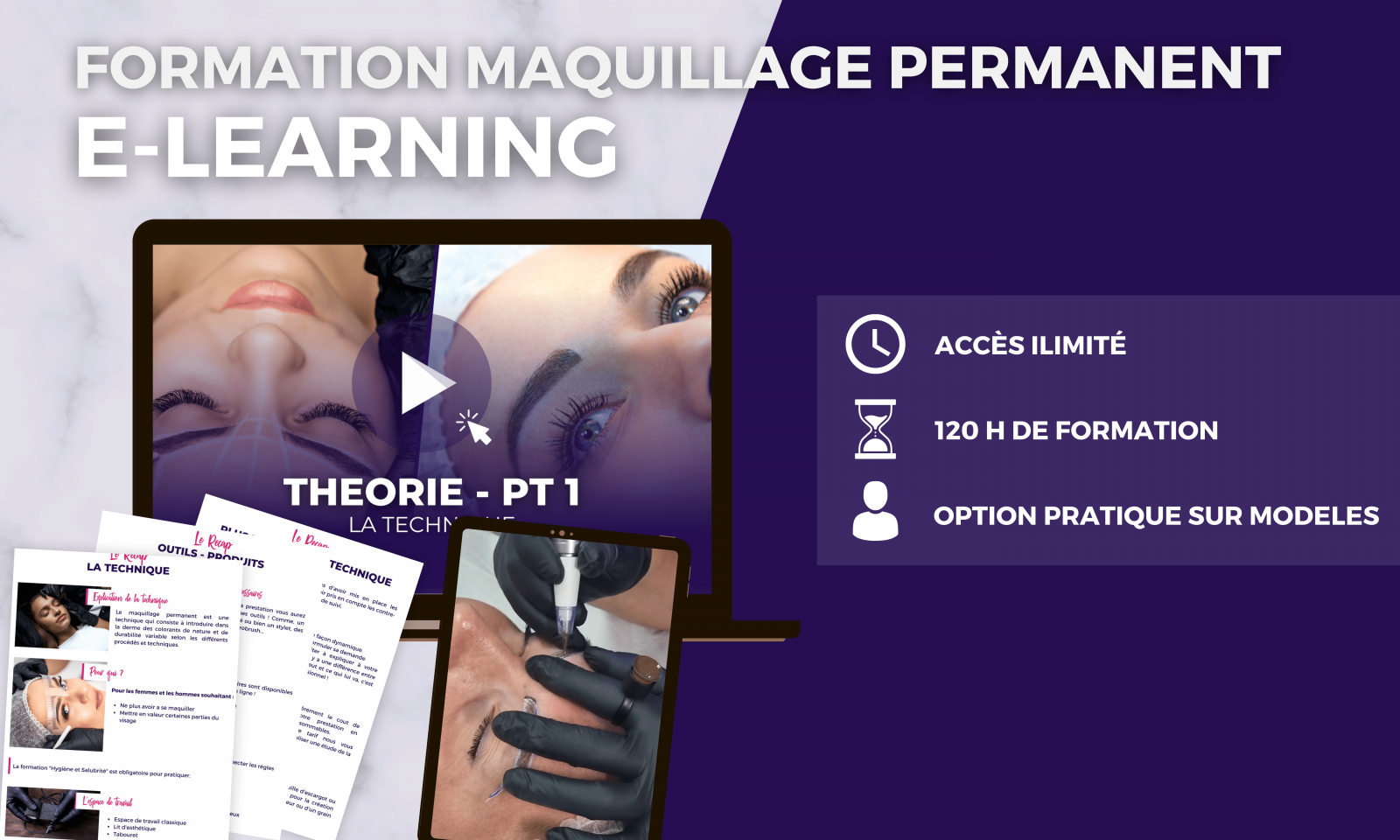 Formations digitales maquillage permanent 