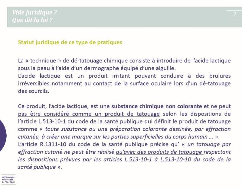 se former en détatouage à Paris