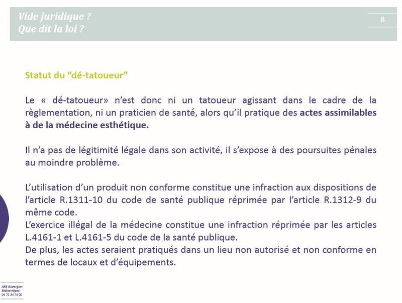 Formation de détatouage à Lyon